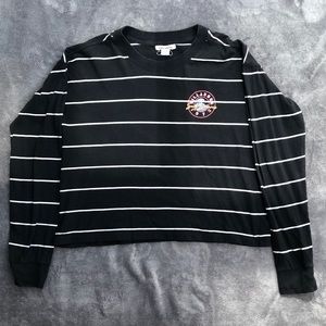 Billabong long sleeve crop tee